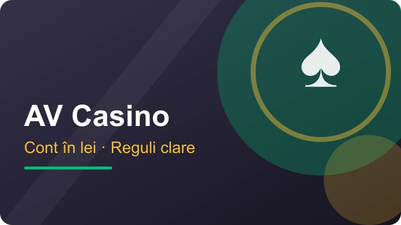 AV Casino – Verificarea identității, pas cu pas Verificarea identității, pas cu pas – ilustrație pentru secțiunea AV Casino